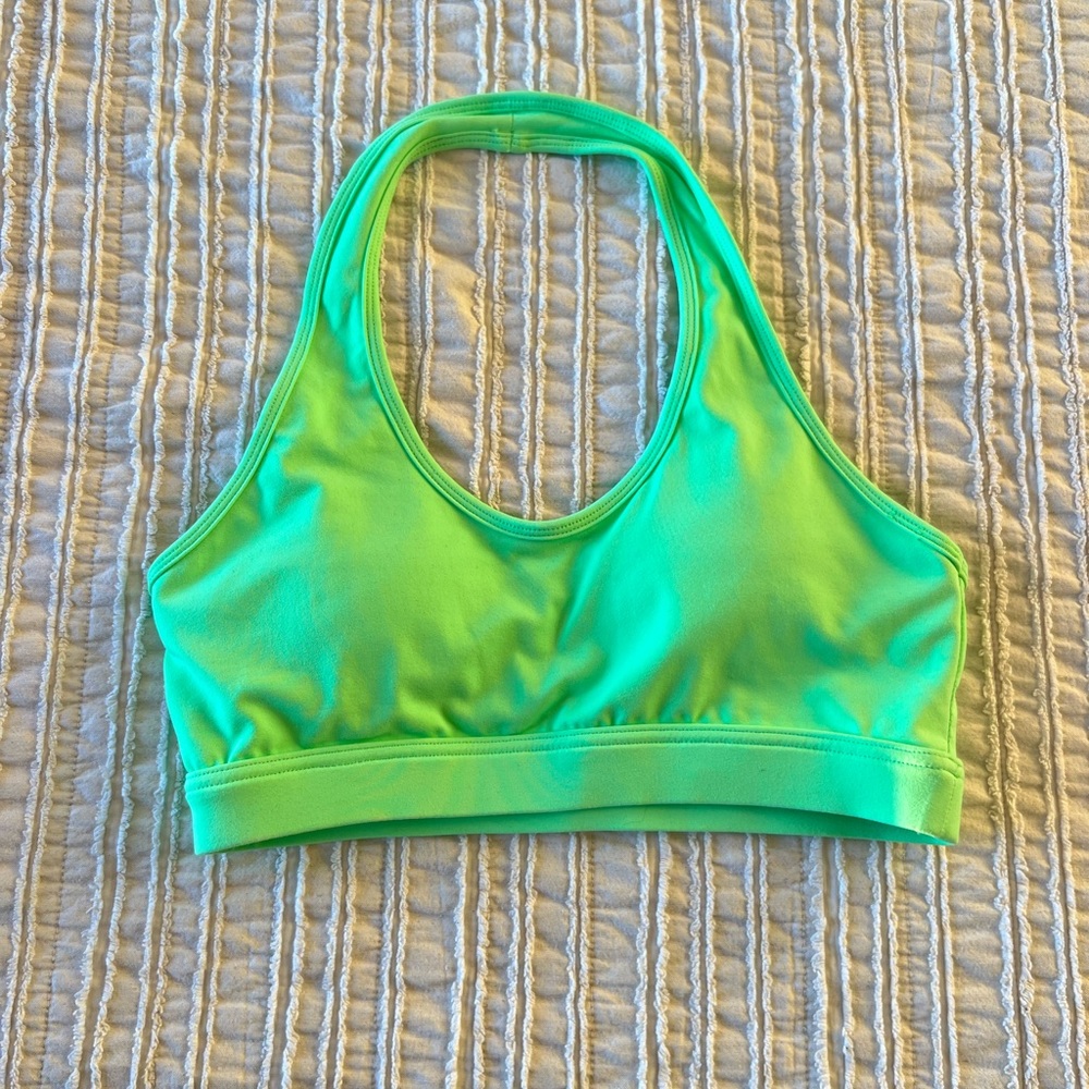 Diosafit sports bra mojito / lime green xl halter